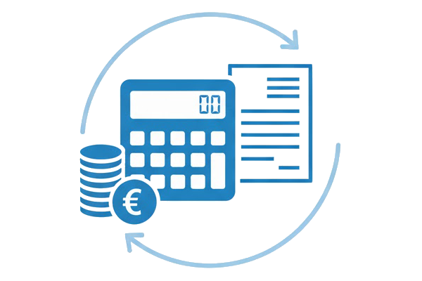 Lohnabrechnung durch die Steuerkanzlei Metzger