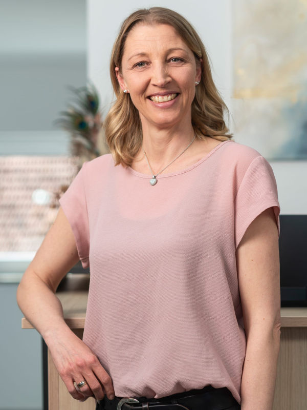 Sabrina Mitermüller in der Steuerkanzlei Metzger